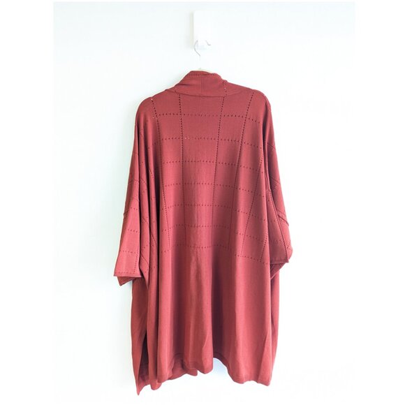 Wynne Layers Pointelle Drama Kimono - Picture 2 of 10